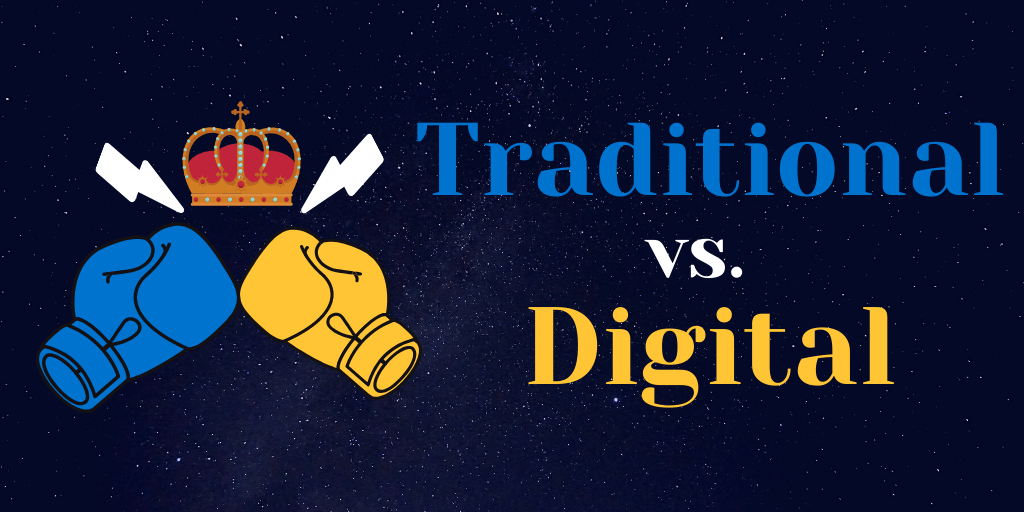 Traditional advertising vs Digital advertising