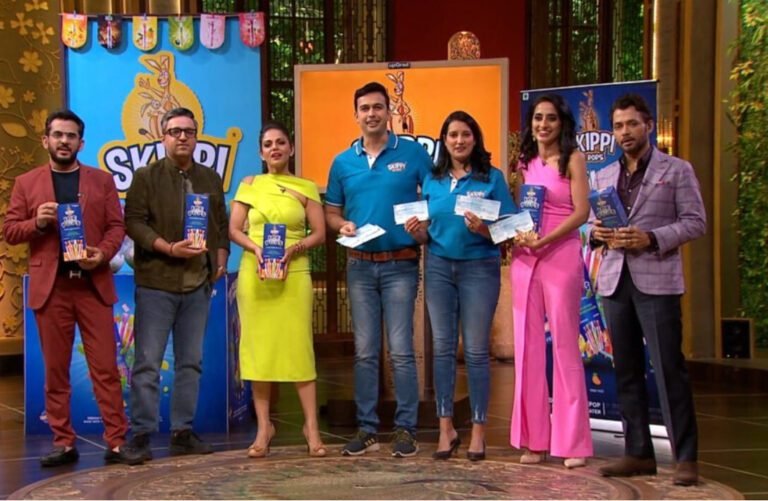 Skippi Ice Pops Gets 10 Million INR Investment from Shark Tank India
