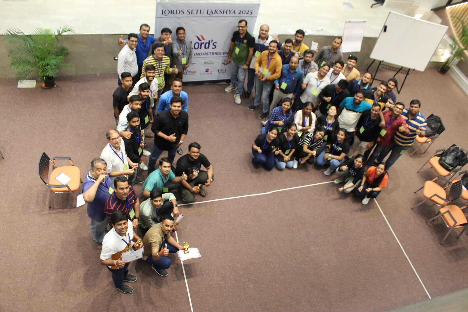 Lord's Setu: Annual Event for Lord's Employees. -Team building exercise to achieve Lakshya 2025