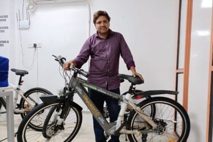 Techie Turns Son’s School Project Into Startup, Builds Affordable Electric Bikes