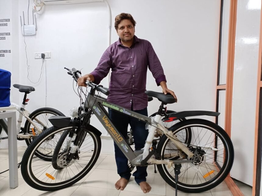 Techie Turns Son’s School Project Into Startup, Builds Affordable Electric Bikes