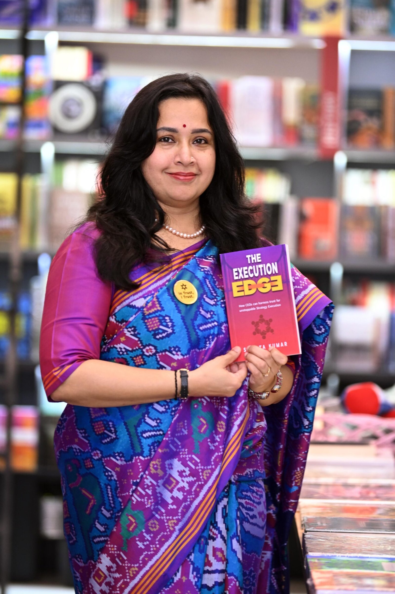 CXO Advisor Shweta Kumar Introduces Her New Book The Execution Edge at Oxford Bookstore, New Delhi