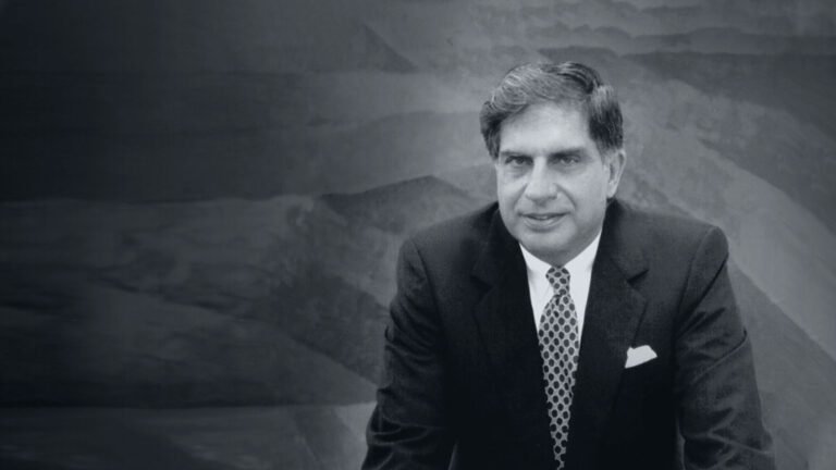 Ratan Tata – Indian Industrialist, Philanthropist & Former Chairman of Tata Group