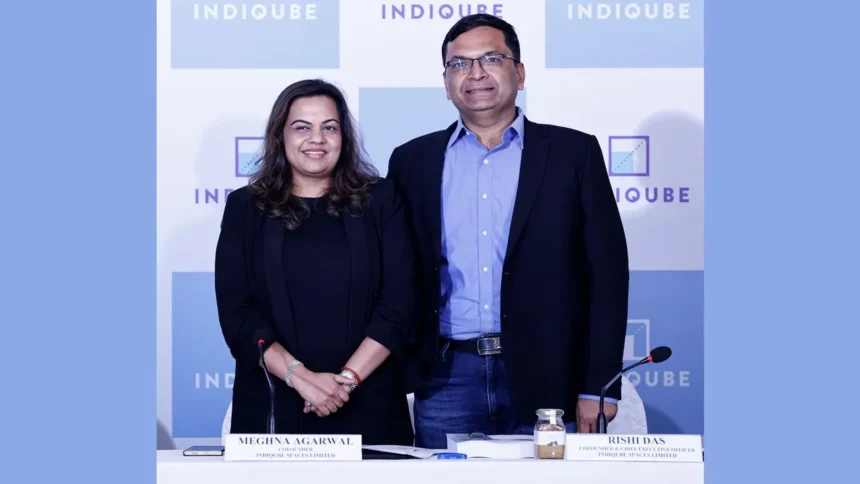 IndiQube Founders Rishi Das & Meghna Agarwal Plan ₹700 Cr IPO