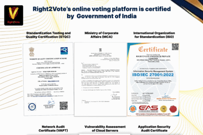 Right2Vote – India’s Best & World’s Leading eVoting Platform