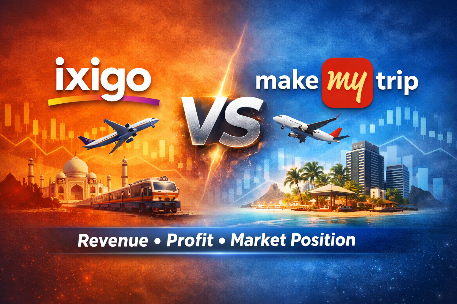 Ixigo vs MakeMyTrip: Revenue, Profit, Business Model and Market Position Compared