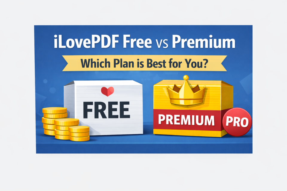 iLovePDF Free vs Premium – Pricing, Features & Worth in India
