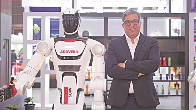 Made-in-India Wheeled Humanoid Robot for Industrial Automation