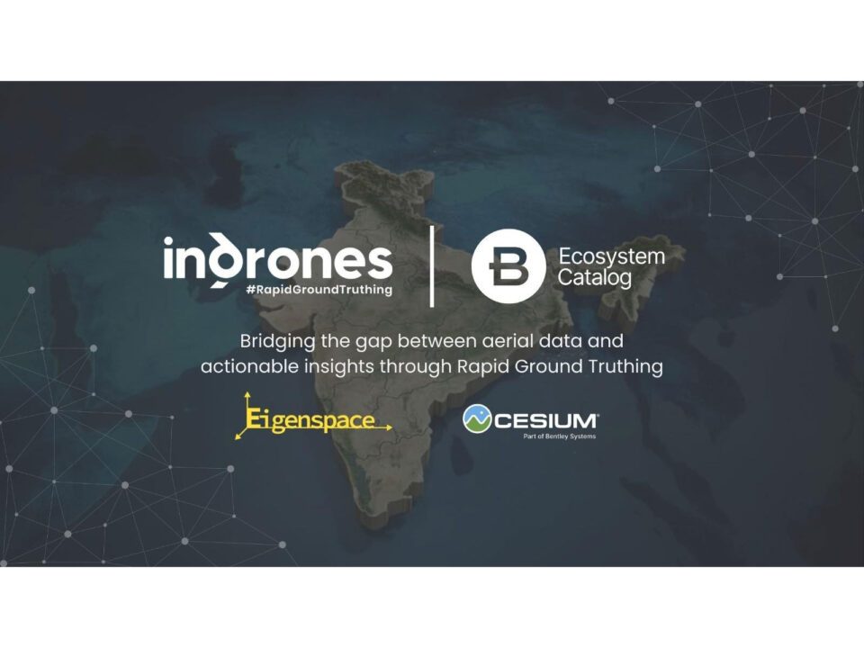 Indrones Elevates Geospatial Innovation: Eigenspace Suite Now Featured in Bentley’s Prestigious Ecosystem Catalog