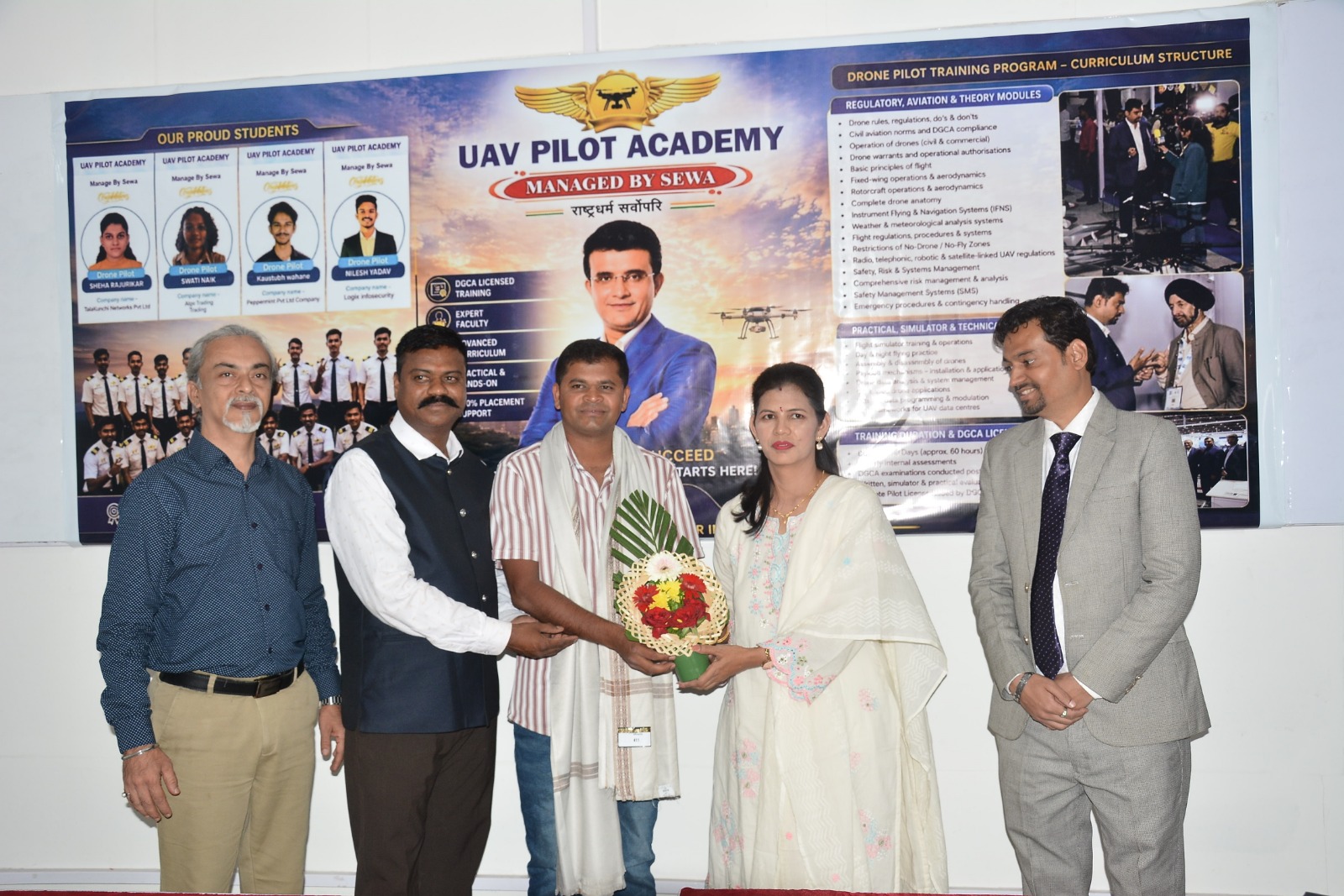 Grand Inauguration of UAV Pilot Academy in Nashik; New Career Opportunities in Drone Sector