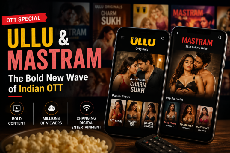 Bold Content Boom: How Ullu & Mastram Are Redefining India’s OTT Landscap