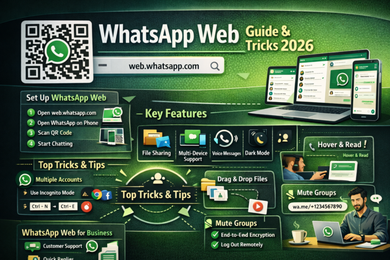 WhatsApp Web Guide 2026: How to Use, Top Tricks, Features & Hidden Tips