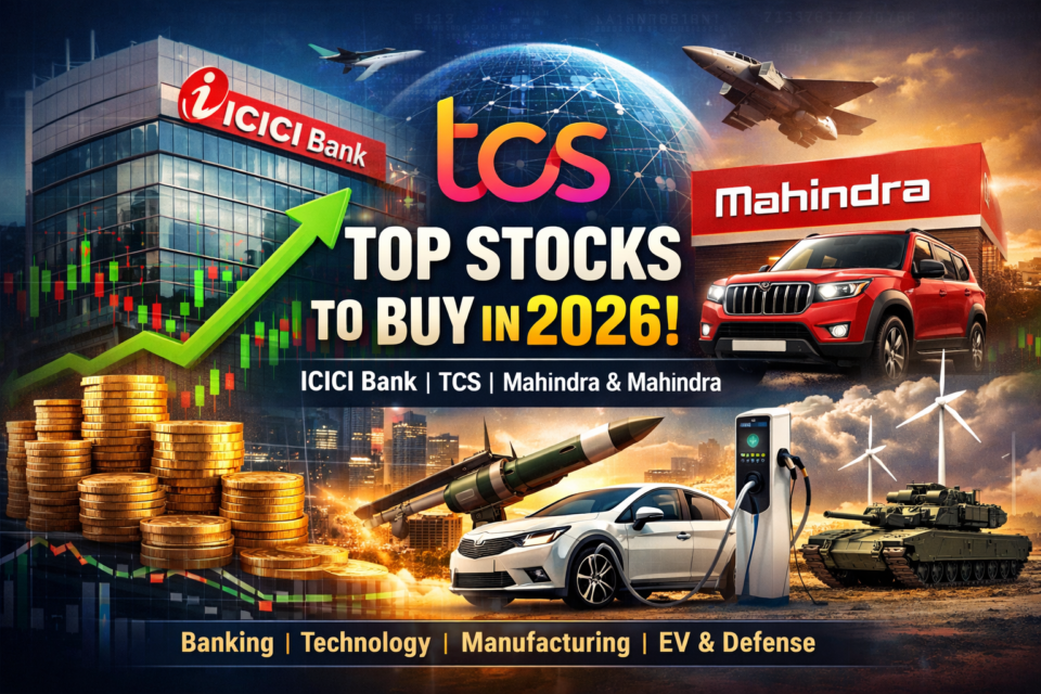 Top Stocks to Buy in 2026: ICICI Bank, TCS, M&M