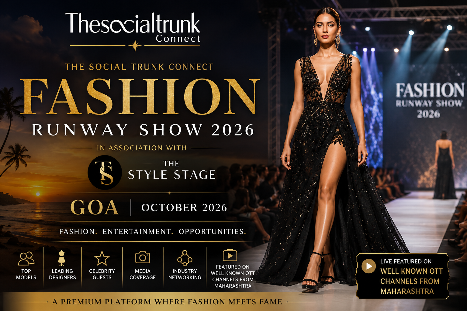 The Social Trunk Connect Fashion Runway Show 2026 Goa