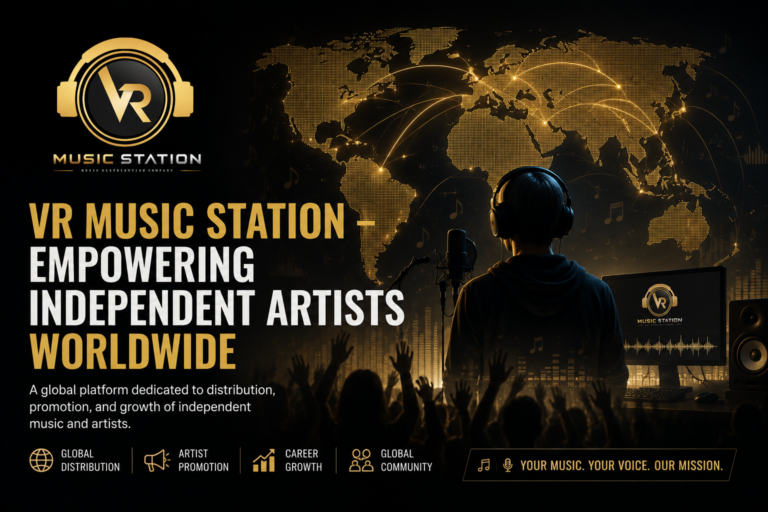 VR Music Station: Global Music Distribution for Independent Artists