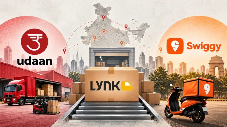 Udaan to acquire Swiggy-owned Lynk Logistics for Rs 500Cr
